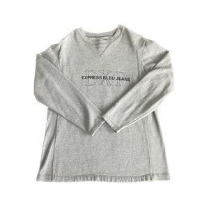 Express Small Grey Crewneck